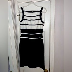 Sleeveless Bateau-Neck Dress